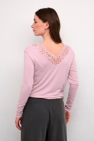 T-shirt 'Trulla' Cream en rose