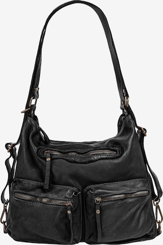 Cabas Samantha Look en noir : devant