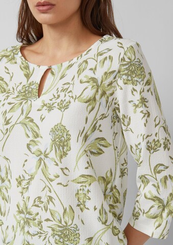 T-shirt s.Oliver en vert