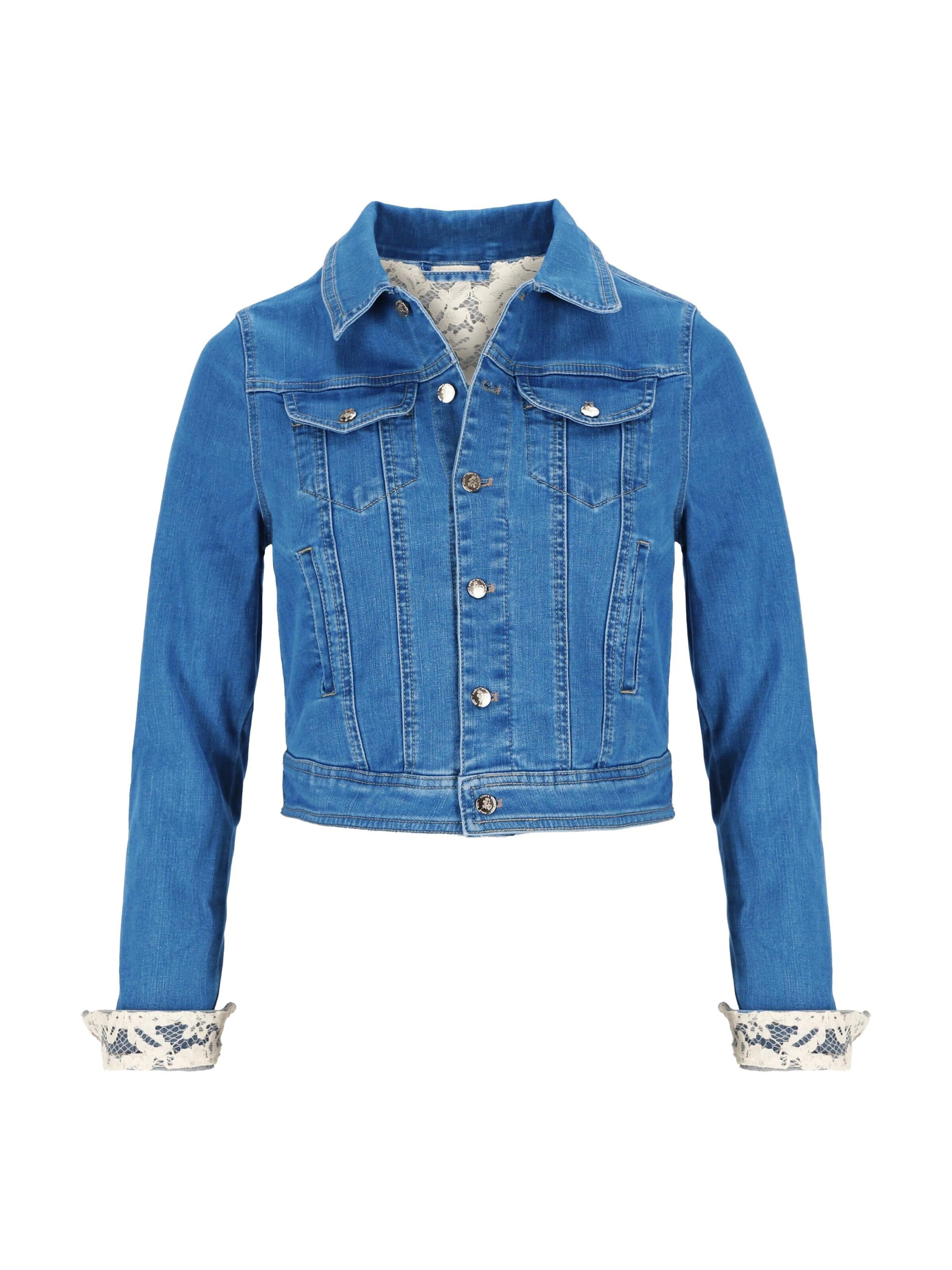 ANNIS WIESBADEN EST. 2021 Between-Season Jacket in Blue: front