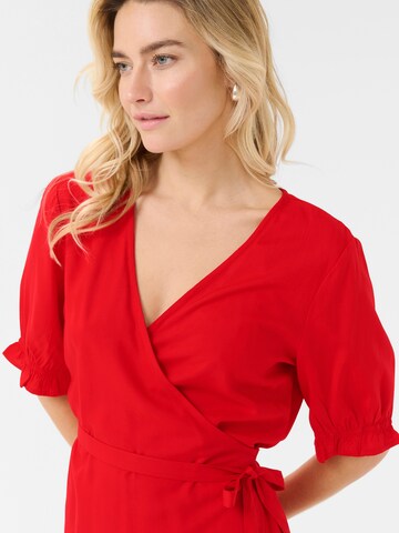 Cream Kleid 'CRTiah' in Rot