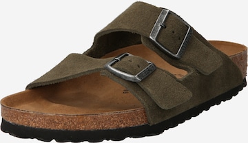 BIRKENSTOCK Mules 'Arizona' in Green: front