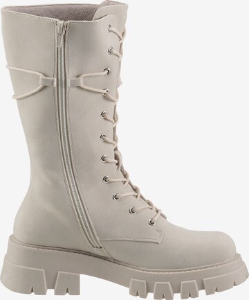 CITY WALK Lace-Up Boots 'CITY WALK EM' in White