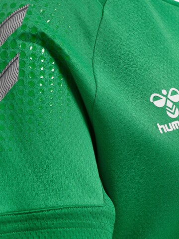 Hummel Performance Shirt 'Poly' in Green