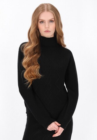 Pull-over DreiMaster Vintage en noir : devant