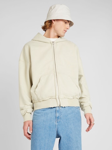 Veste de survêtement 'TRIUMPH' MOUTY en beige : devant