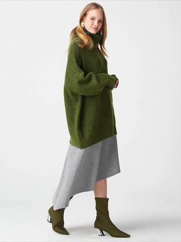 Dilvin - Pullover 'Pullover' em verde