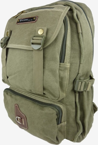 Kumixi Rucksack in Grün: Vorderseite