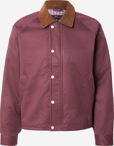 Abercrombie & Fitch Casaco meia-estação em castanho / borgonha, Vista do artigo