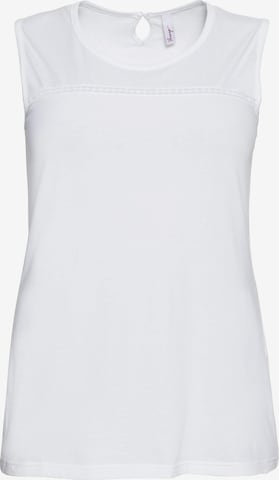 SHEEGO Top in White: front