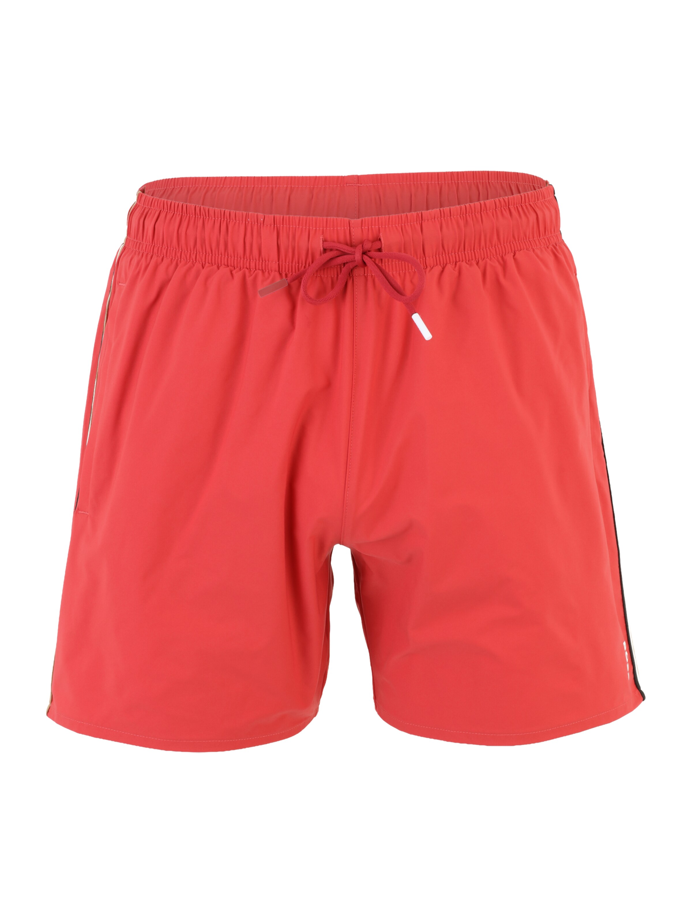 Șorturi de baie 'Iconic' de la BOSS pe roșu: față