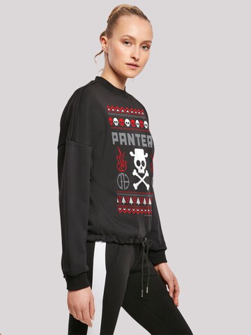 F4NT4STIC Sweatshirt 'Pantera Weihnachten Christmas' in Black