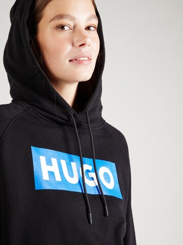 HUGO Sweatshirt 'Dariane' in Schwarz