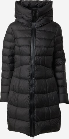 Peuterey Winter Coat in Black: front