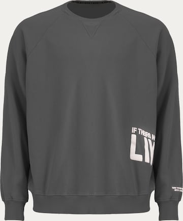LTB Sweatshirt 'Poreme' in Grijs: voorkant