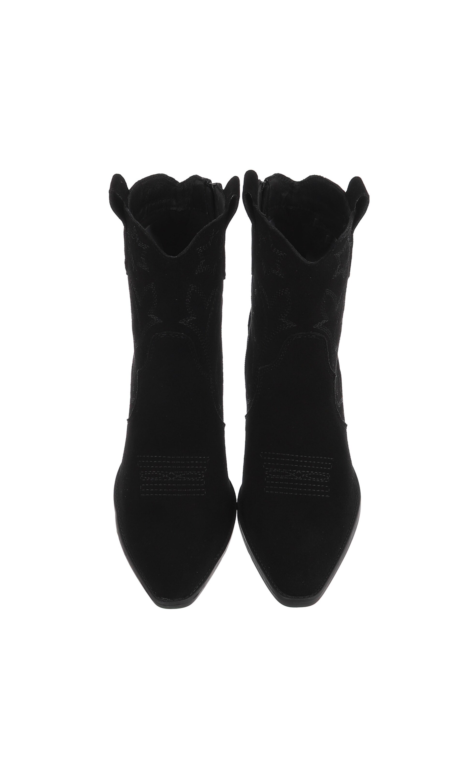 Ital-Design Cowboystiefel in Schwarz