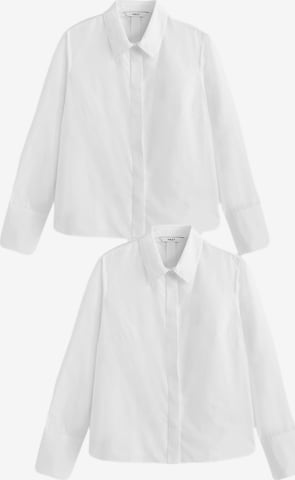 Next Bluse i hvid: forside
