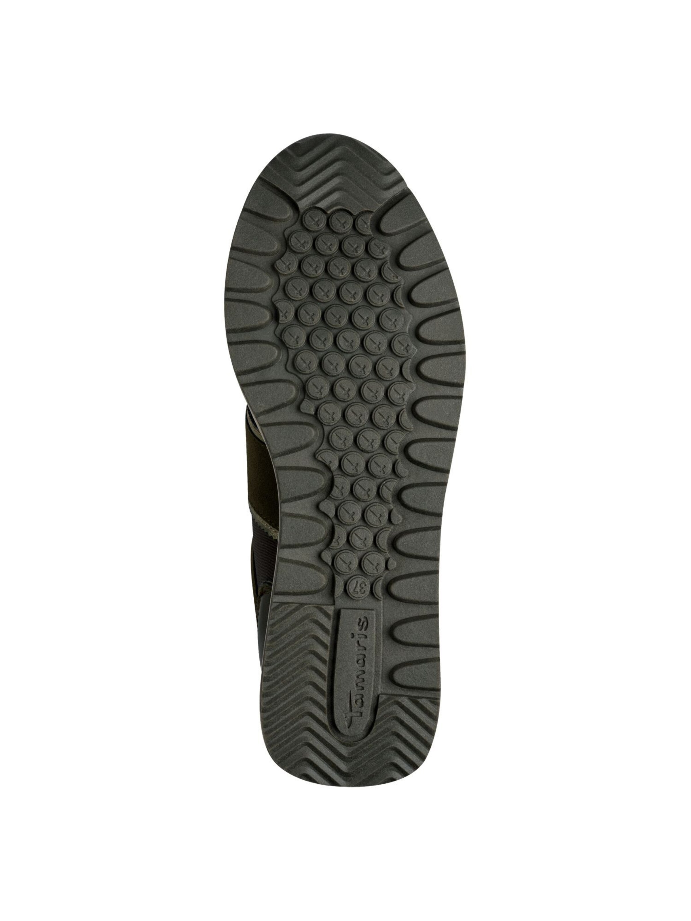 Baskets basses Tamaris en vert