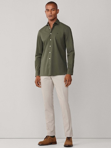 Hackett London Regular Fit Hemd in Grün