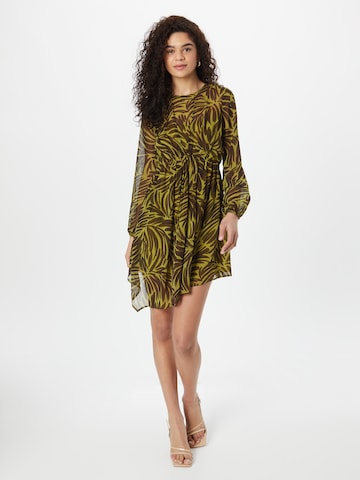 Sisley - Vestido em verde: frente