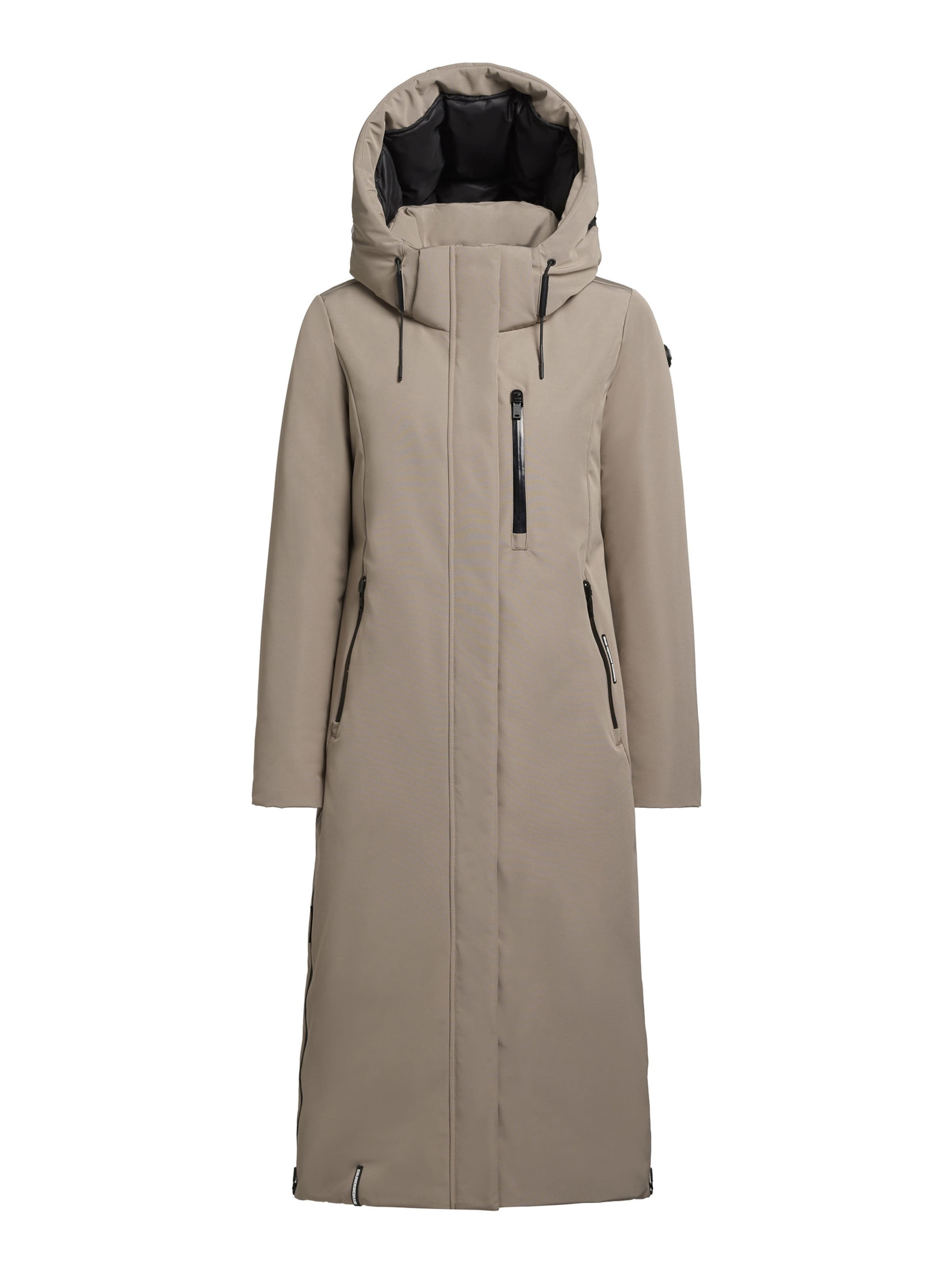 khujo Mantel 'LOFI2' in Beige: Vorderseite