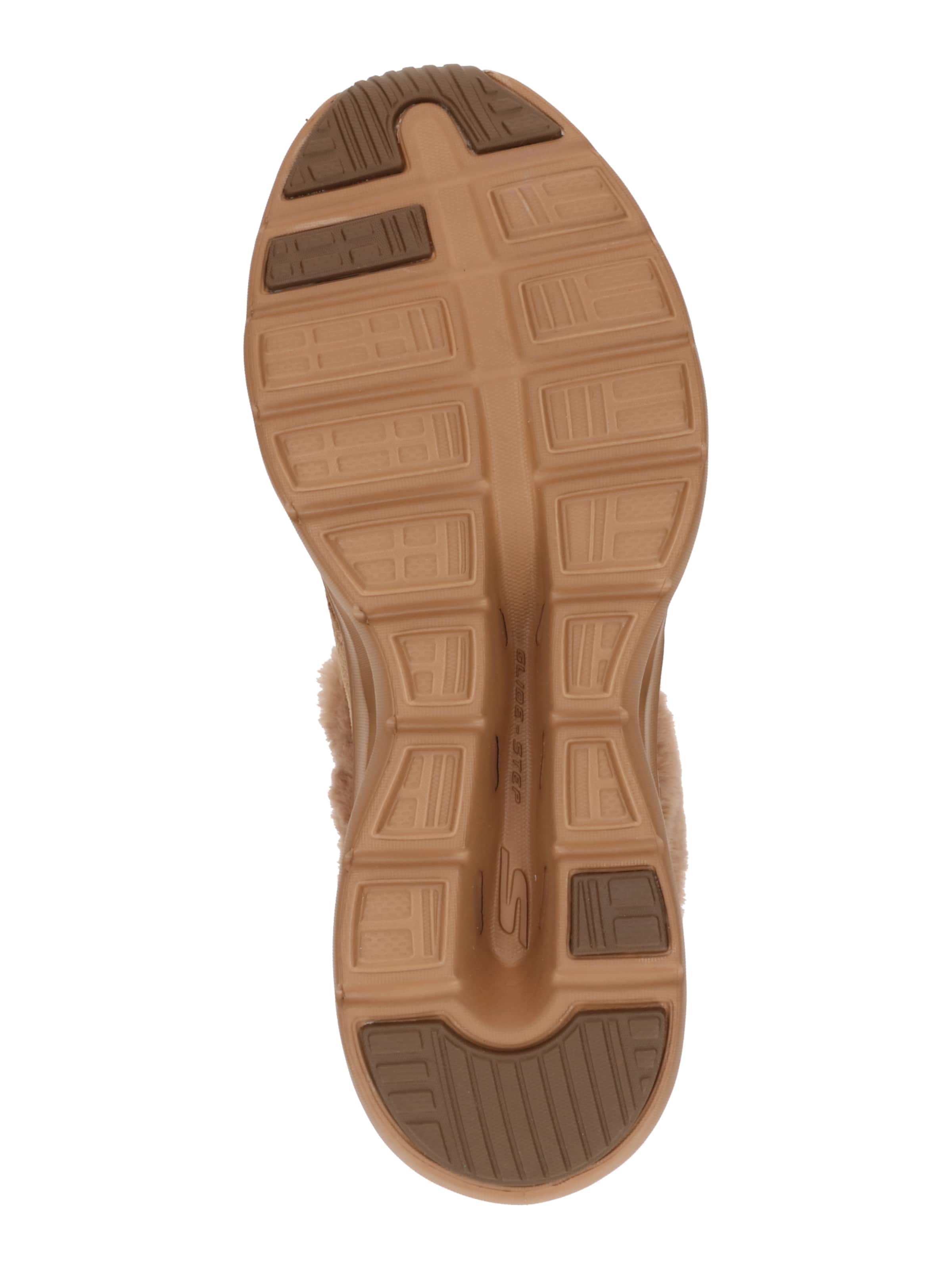 SKECHERS Schnürstiefelette 'GO WALK GLIDE-STEP 2.0' in Braun