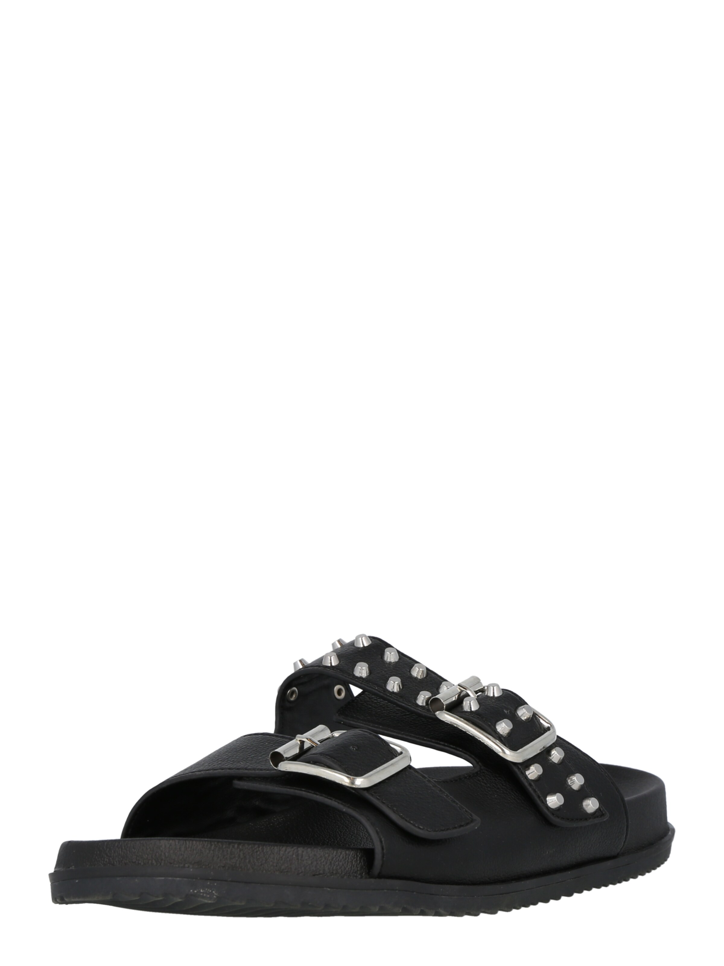 TOM TAILOR Mules in Black: front