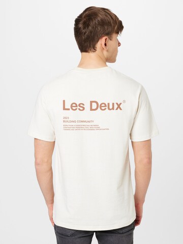 Les Deux T-shirt 'Brody' i beige