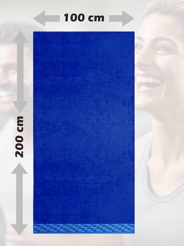 Lashuma Towel 'Lugano' in Blue