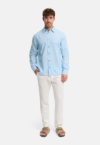 INDICODE JEANS Regular fit Business shirt 'Trypper' in Blue