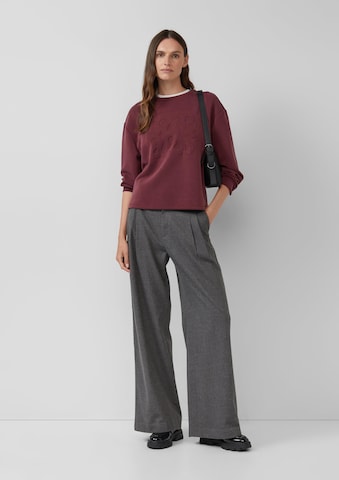 s.Oliver Sweatshirt in Rood