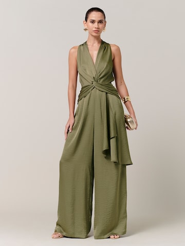 Sável Ολόσωμη φόρμα 'Hennie' σε πράσινο: μπροστά