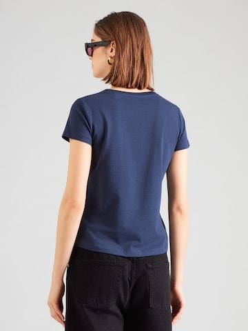 Pepe Jeans Tričko – modrá: zadní strana