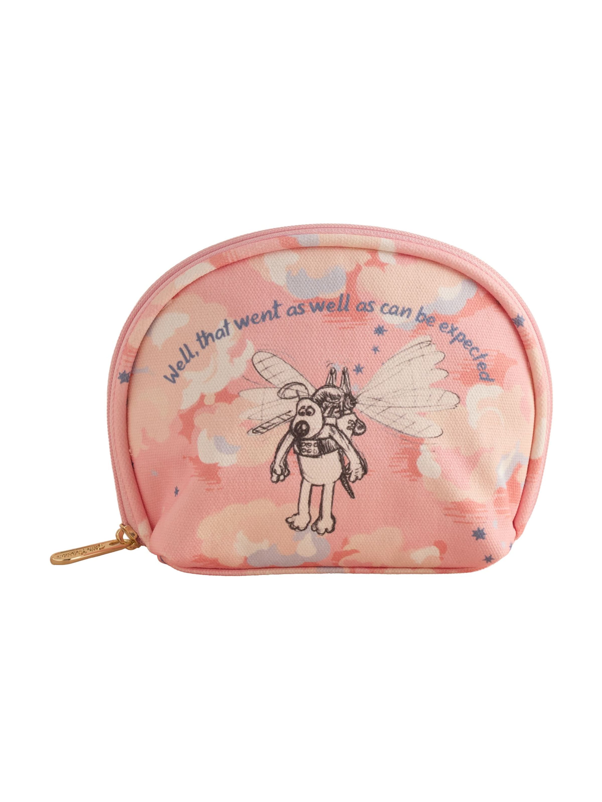 Porte-monnaies 'Wallace and Gromit' Cath Kidston en rose : devant