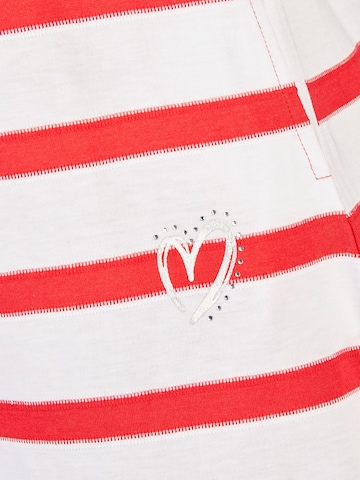 Navigazione Kleid in Midilänge in Rot