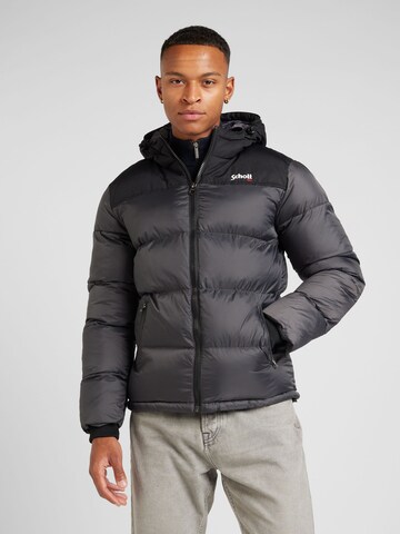 Veste d’hiver 'UTAH2' Schott NYC en gris : devant