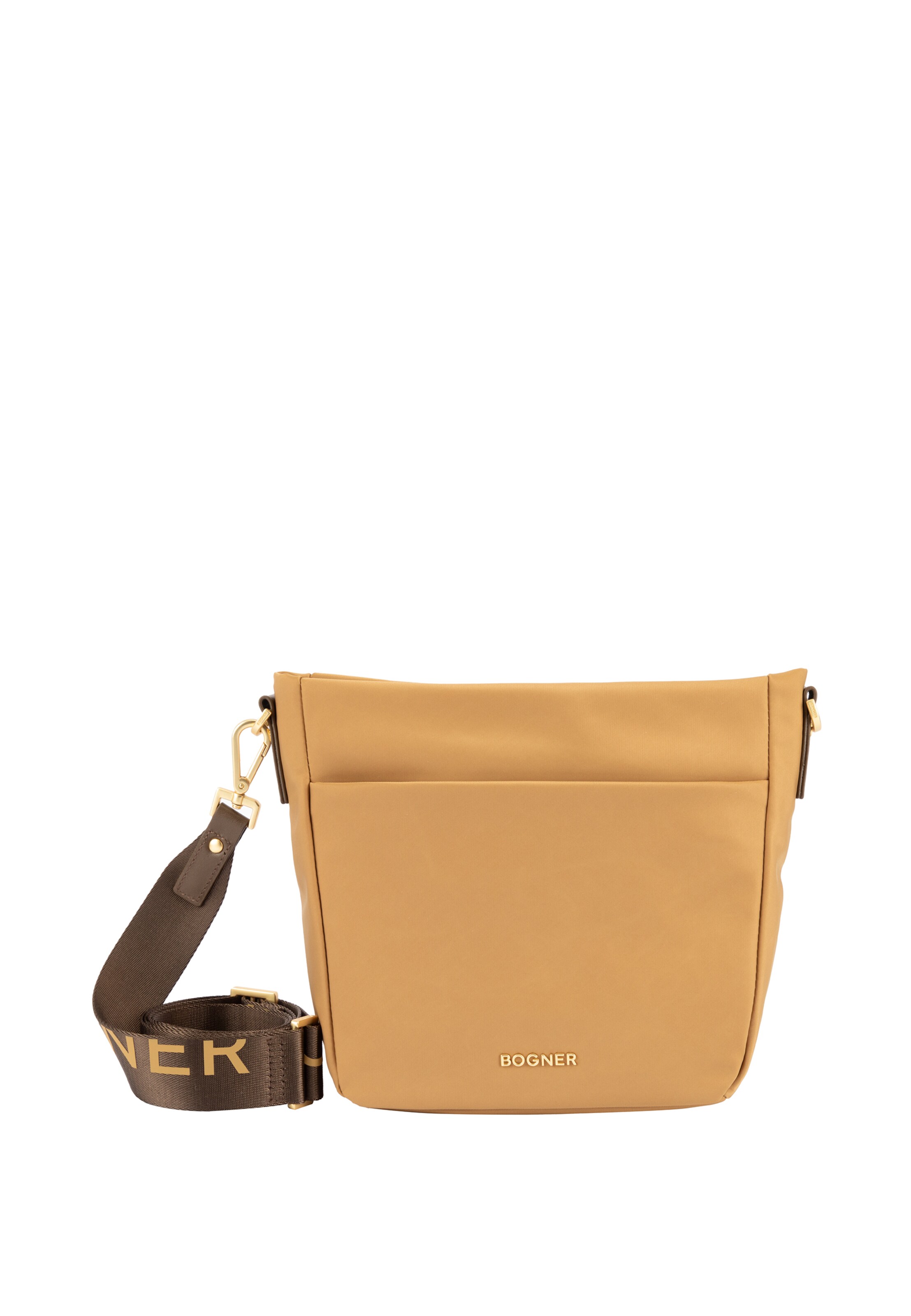 BOGNER - Mala de ombro 'Klosters Neve Juna' em amarelo: frente