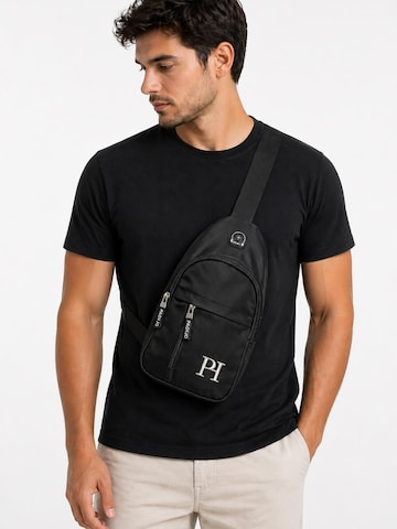 PADIJO - Bolso de hombro en negro: frente