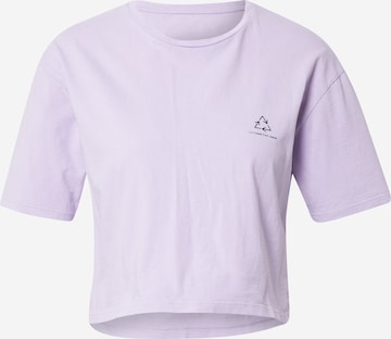 NU-IN T-shirt i lila: framsida