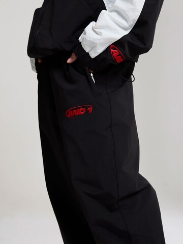 Effilé Pantalon AND1 en noir