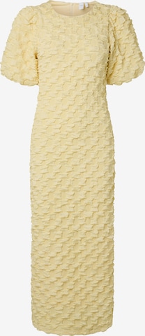 YAS Платье 'YASMIAMAJA' в Желтый: спереди