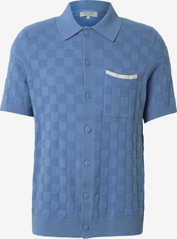Vestes en maille 'Brashin' INDICODE JEANS en bleu : devant