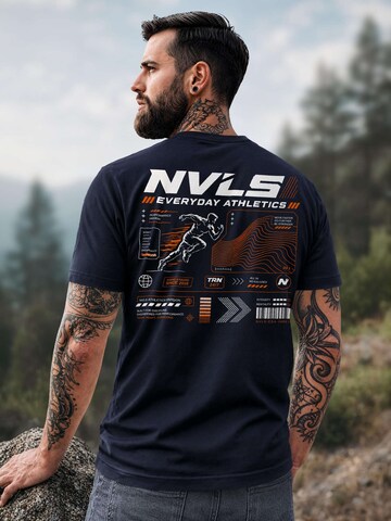 Neverless Shirt 'Everyday Athletics' in Blue
