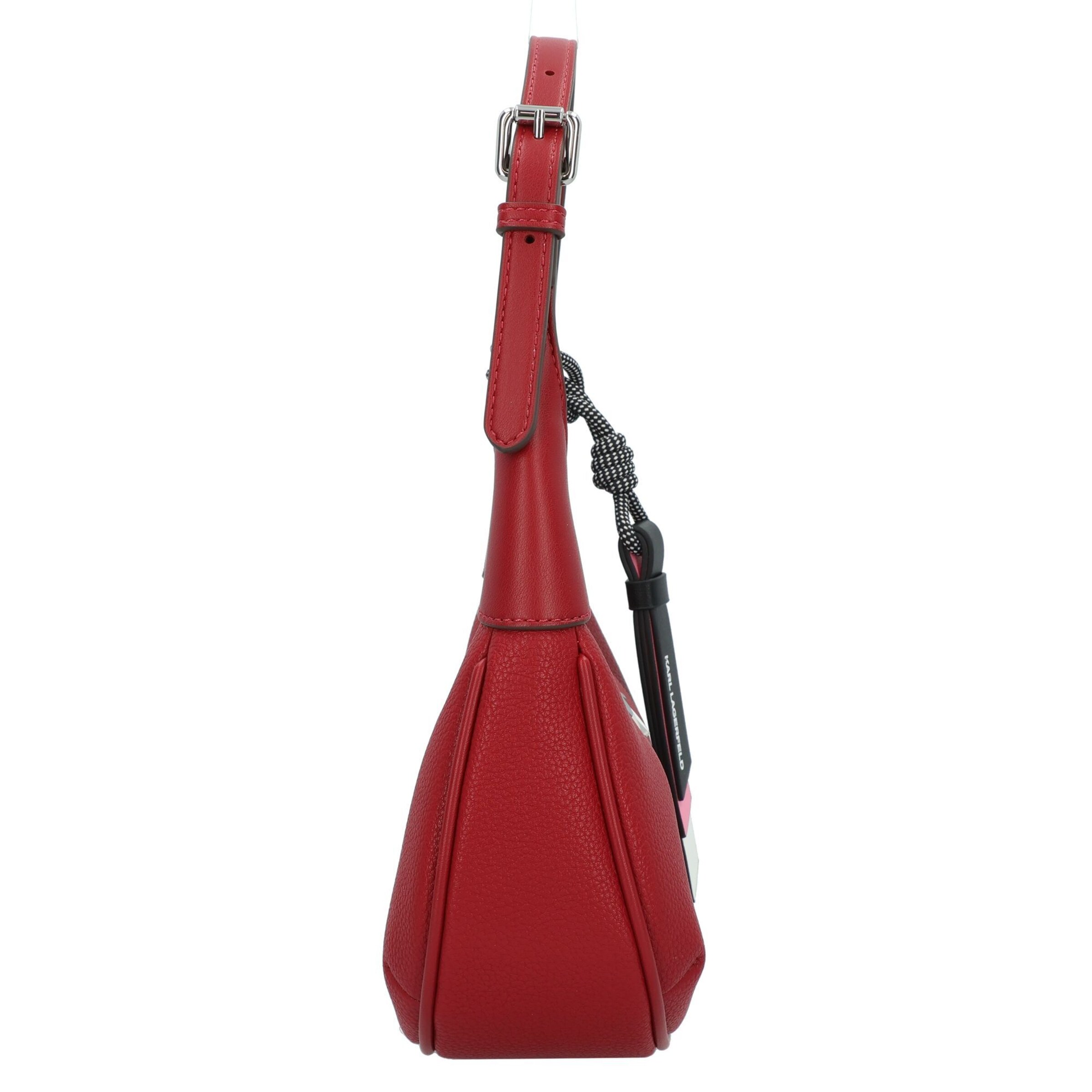 Borsa a spalla 'Ikon' di Karl Lagerfeld in rosso