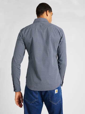 s.Oliver Slim fit Overhemd in Blauw