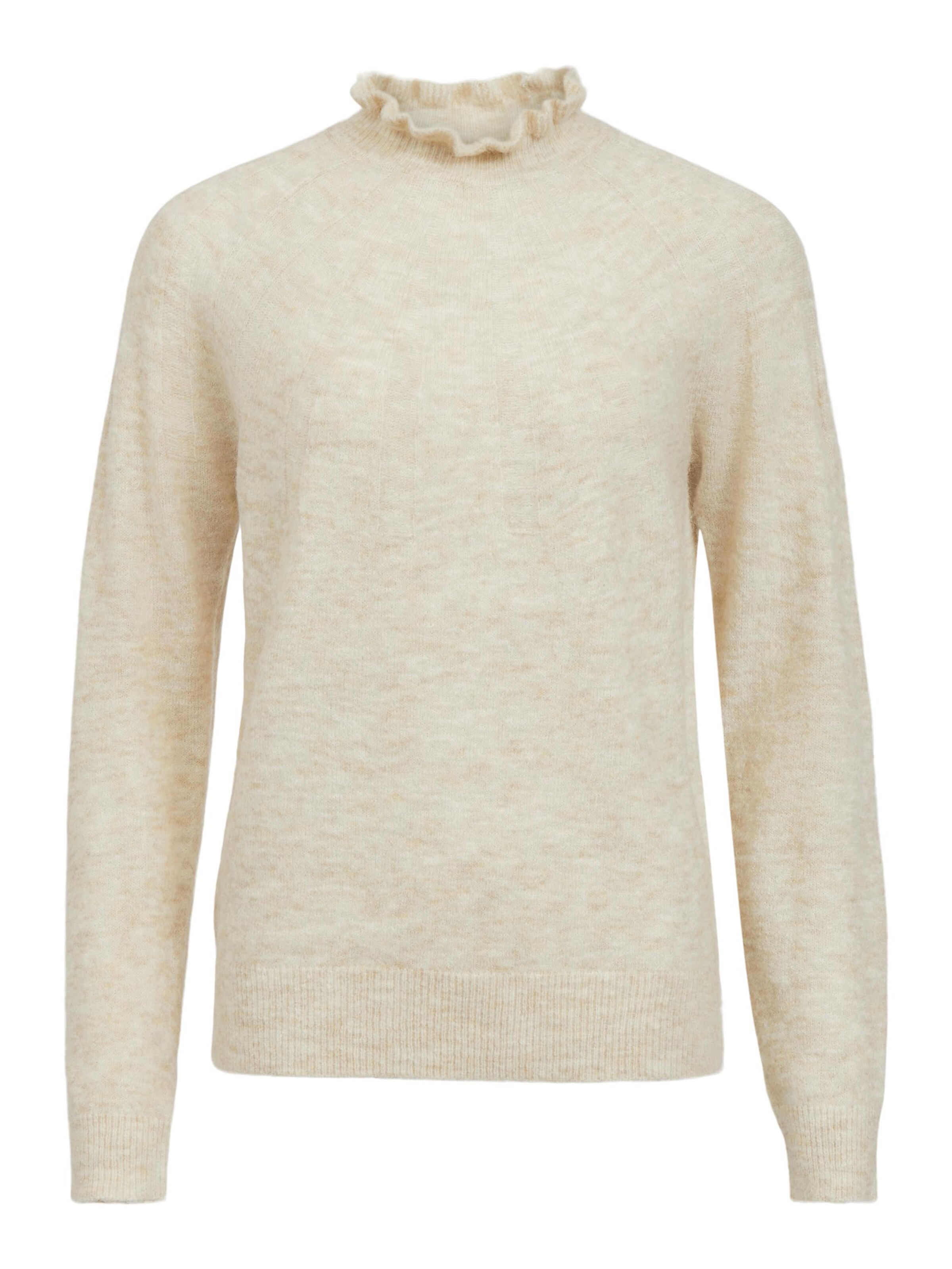 VILA Sweater 'Dua' in Beige: front