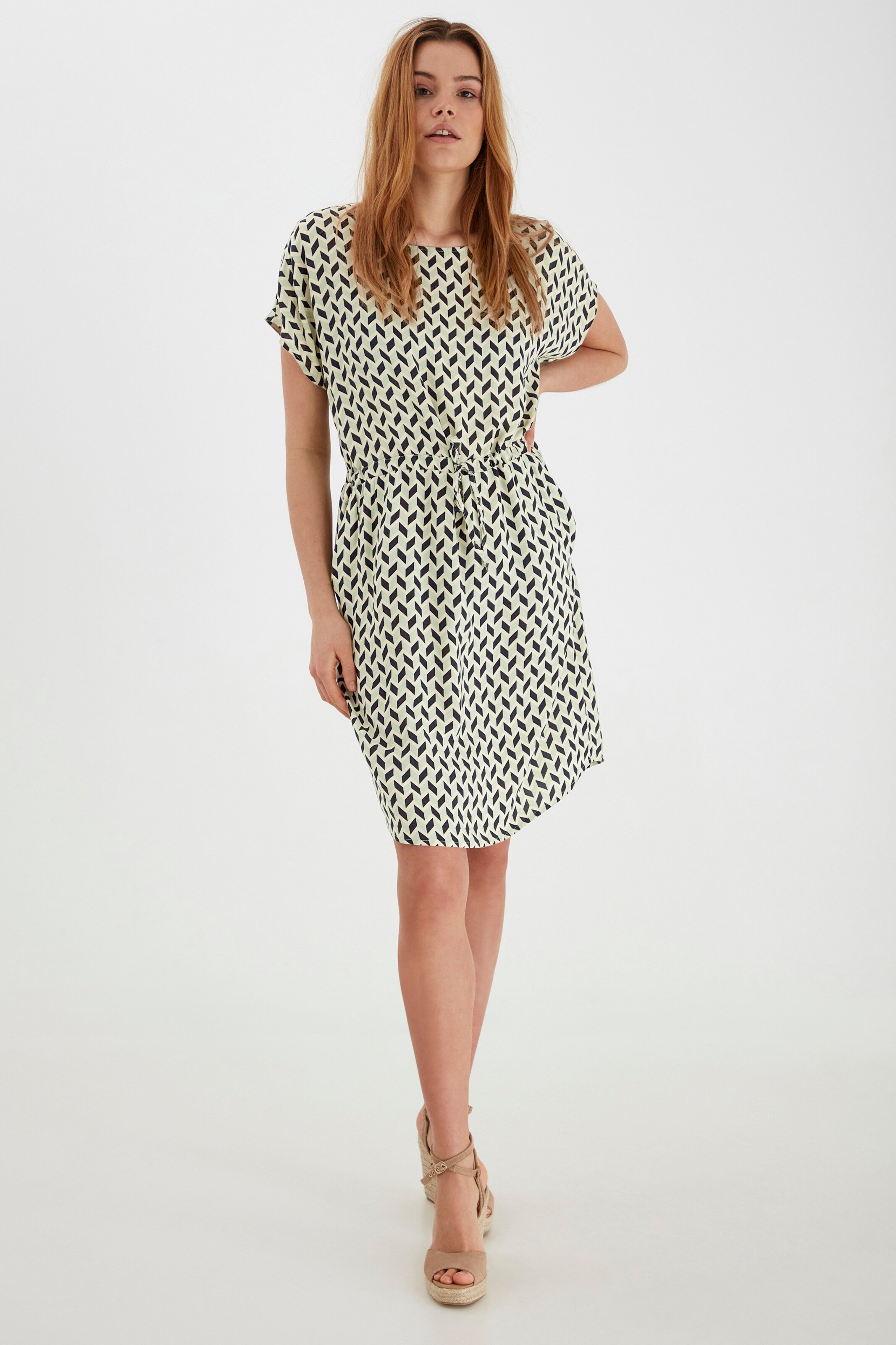 Frauen Große Größen b.young Freizeitkleid in Grün - PM04992 Frauen Große Größen b.young Freizeitkleid in Grün - PM04992
