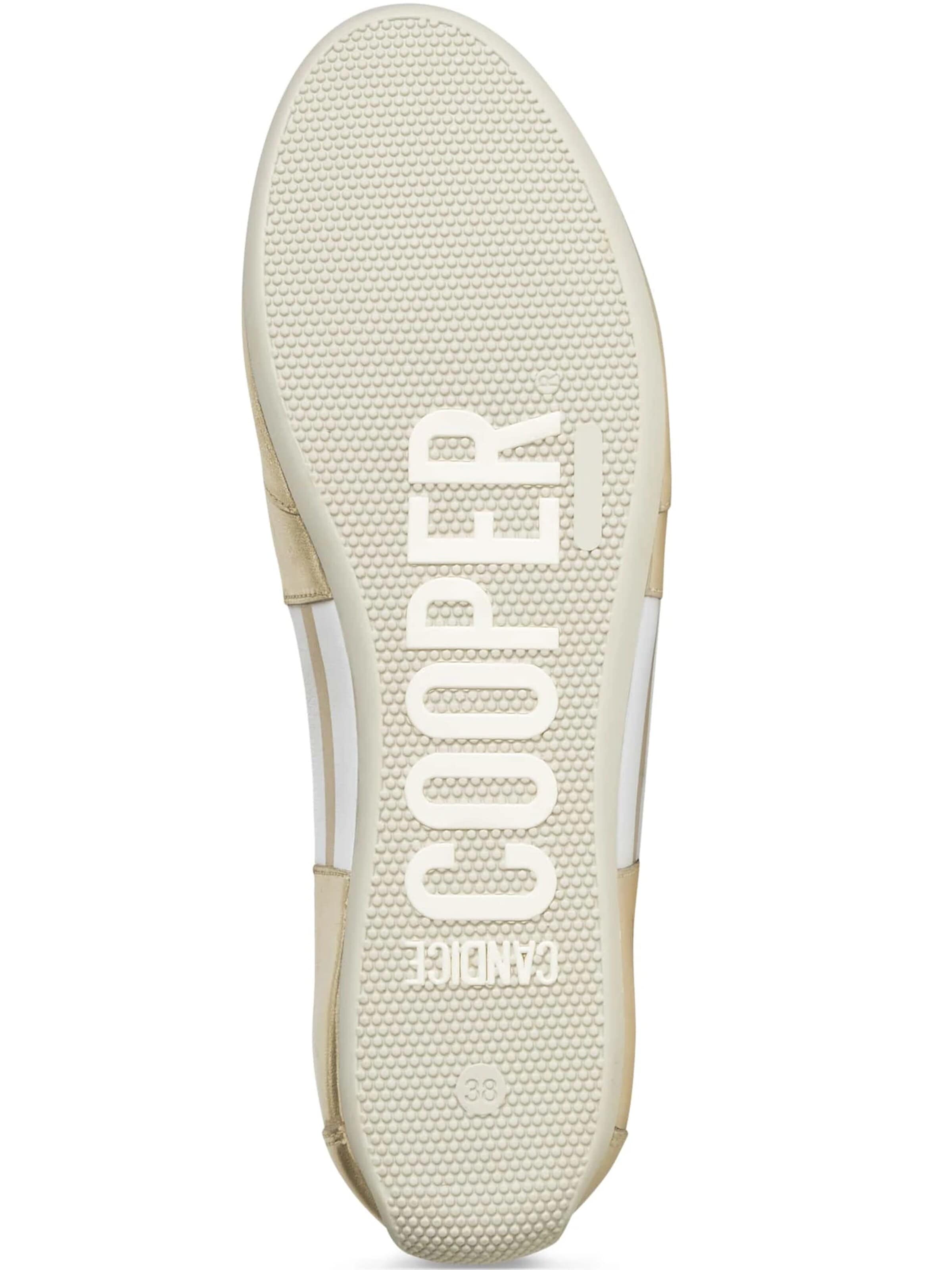 Candice Cooper Lace-up shoe 'ROCK PATCH S' in Gold: front