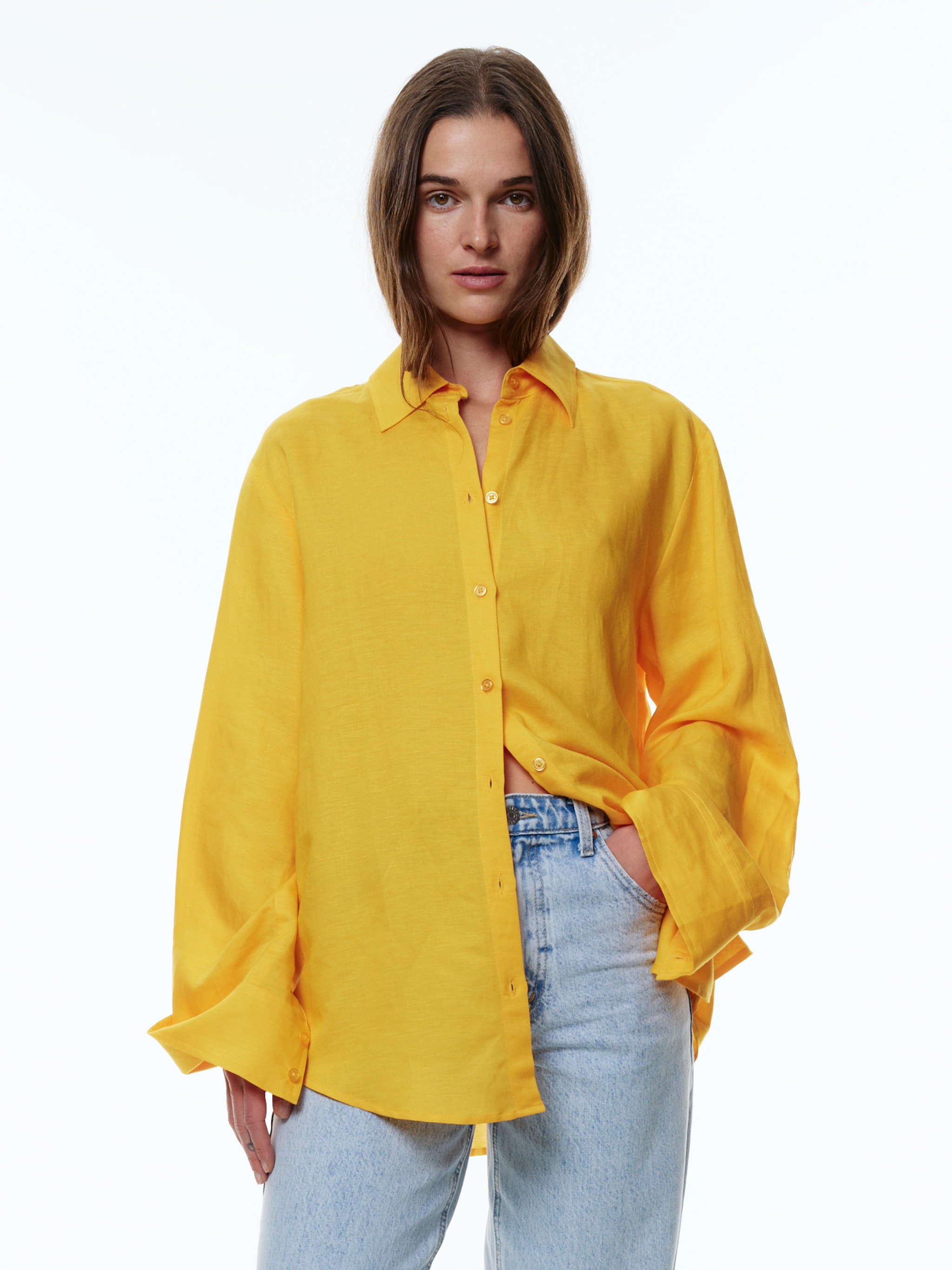 EDITED Producten Blouse 'Mareen' Safraan