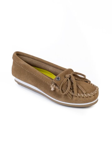 Mocassino 'Kilty plus' di Minnetonka in verde